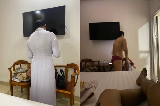 Video sex của cô giáo và phụ huynh thể hiện cả hai đều thỏa mãn tư thế khi ân ái