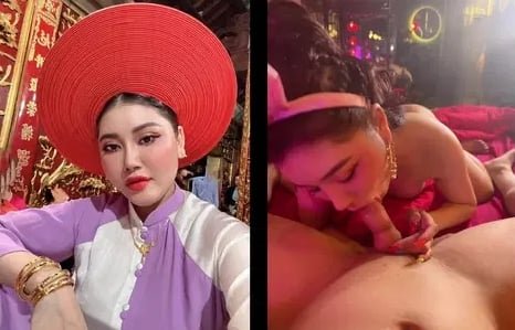 Cô gái Trang vếu khủng, núm vú xinh đẹp