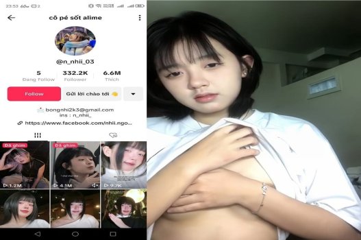 Video sex của Ngọc Nhi tiktoker bị rò rỉ