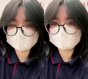 Ngọc Lam gen Z đeo kính cận siêu sexy