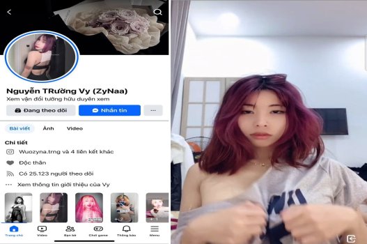 Vy bị đồng học đăng clip nóng