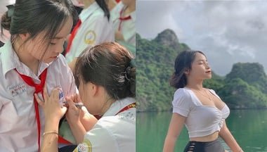 Đã tốt nghiệp, em nữ sinh rủ nhau 