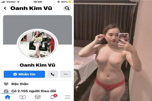Vũ Kim Oanh quan hệ tình dục cùng người yêu và anh ta lọt tinh vào bên trong